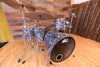 DW (DRUM WORKSHOP) COLLECTORS SERIES 4 PIECE DRUM KIT, TWISTED BLACK OYSTER (PRE-LOVED)