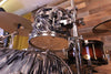 DW (DRUM WORKSHOP) COLLECTORS SERIES 4 PIECE DRUM KIT, TWISTED BLACK OYSTER (PRE-LOVED)