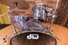 DW (DRUM WORKSHOP) COLLECTORS SERIES 4 PIECE DRUM KIT, TWISTED BLACK OYSTER (PRE-LOVED)