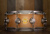 DW 14 X 5.5 COLLECTORS SPECIALITY SOLID SHELL MAPLE SNARE DRUM, NATURAL SATIN OIL, SATIN HARDWARE (PRE-LOVED)