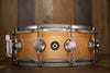 DW 14 X 5.5 COLLECTORS SPECIALITY SOLID SHELL MAPLE SNARE DRUM, NATURAL SATIN OIL, SATIN HARDWARE (PRE-LOVED)