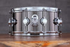 DW 14 X 6.5 COLLECTORS SERIES BLACK NICKEL OVER BRASS SNARE DRUM (PRE-LOVED)