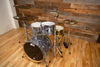 DW COLLECTORS SERIES 3 PIECE DRUM KIT, GREY MARINE FINISH PLY, (PRE-LOVED)