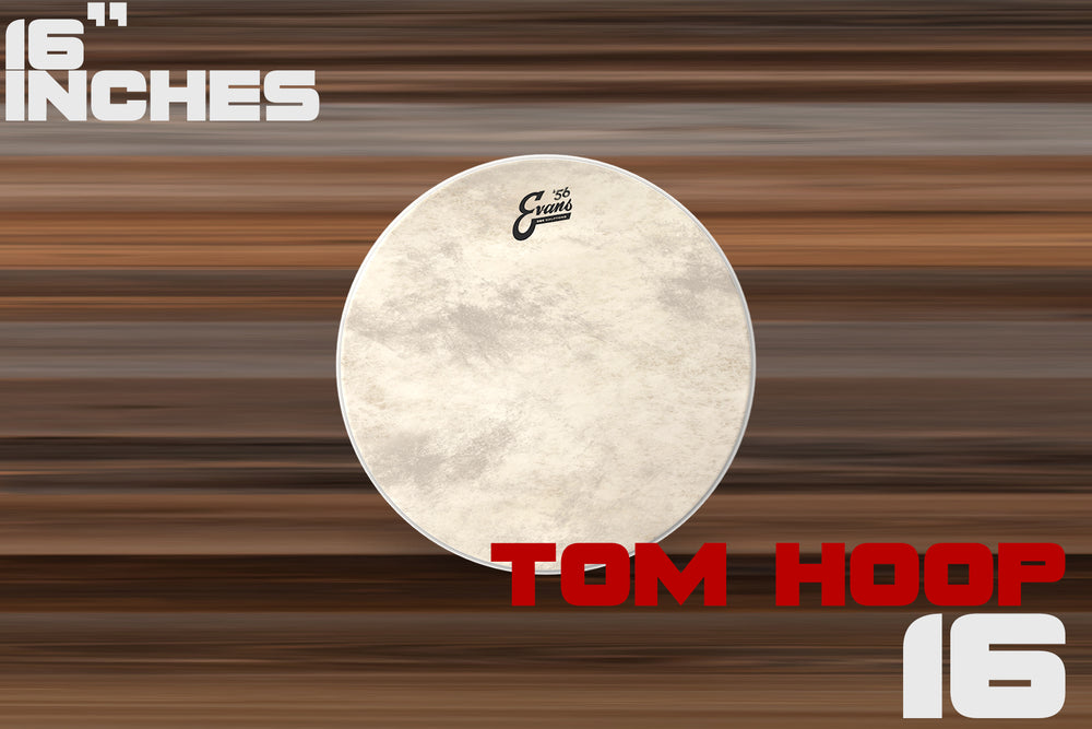 EVANS CALFTONE BASS DRUM HEAD SIZES 16
