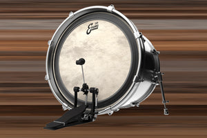 EVANS EMAD CALFTONE BASS DRUM BATTER DRUM HEAD (SIZES 16" TO 26")