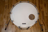 EVANS EQ3 SMOOTH WHITE BASS DRUM RESO HEAD WITH PORT (SIZES 18" TO 26")