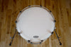 EVANS EQ3-NP SMOOTH WHITE BASS DRUM RESONANT HEAD NO PORT (SIZES 16" TO 26")