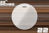 EVANS EQ4 CLEAR BASS DRUM BATTER HEAD (SIZES 16" TO 26")