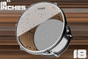 EVANS HYDRAULIC GLASS CLEAR TOM BATTER DRUM HEAD (SIZES 6" TO 20")