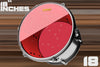 EVANS HYDRAULIC RED TOM BATTER DRUM HEAD (SIZES 6" TO 20")