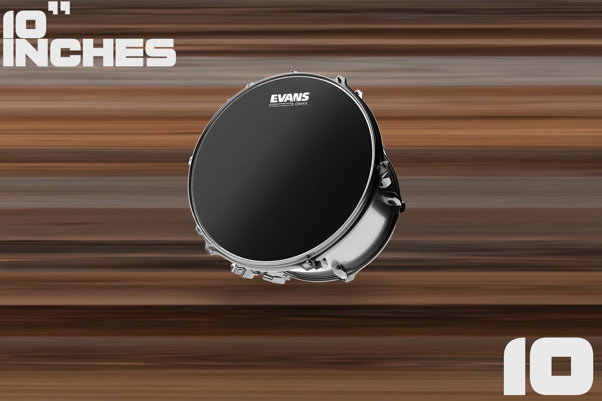 EVANS ONYX TOM SNARE BATTER DRUM HEAD SIZES 6 TO 20 Drumazon