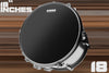 EVANS ONYX TOM / SNARE BATTER DRUM HEAD (SIZES 6" TO 20")
