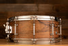 EVETTS 14 X 5.5 SPOTTED GUM SNARE DRUM, PALDAO SMOOTH SATIN VENEER