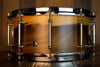 EVETTS 14 X 6.5 JARRAH SNARE DRUM, BLACKHEART SASSAFRAS SMOOTH SATIN VENEER