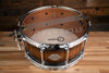 GRETSCH 14 X 5 4160 8 LUG CHROME ON BRASS SNARE DRUM, CIRCA 70'S (PRE-LOVED)