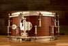 FORD 14 X 6.5 ORGANIC LINE EXOTIC ORANGE COCOBOLO SNARE DRUM, ORIGINALLY MADE FOR MARVIN "SMITTY" SMITH (PRE-LOVED)
