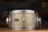 GEORGE WAY STUDIO SERIES 14 X 6.5 MAPLE / POPLAR SNARE DRUM, SILVER SPARKLE, (PRE-LOVED)