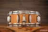 GRETSCH 14 X 5 10 PLY MAPLE SNARE DRUM, CAST HOOPS, NATURAL GLOSS (PRE-LOVED)