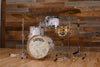 GRETSCH BROADKASTER 3 PIECE BOP DRUM KIT, STANDARD BUILD HARDWARE, VINTAGE WHITE MARINE PEARL