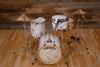 GRETSCH BROADKASTER 3 PIECE BOP DRUM KIT, STANDARD BUILD HARDWARE, VINTAGE WHITE MARINE PEARL