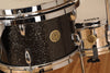 GRETSCH BROADKASTER 3 PIECE BOP DRUM KIT, STANDARD BUILD HARDWARE, TWILIGHT GLASS (PRE-LOVED)