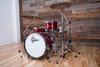 GRETSCH BROOKLYN SERIES 3 PIECE DRUM KIT SHELL SET, RED OYSTER (PRE-LOVED)