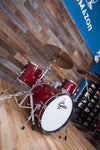 GRETSCH BROOKLYN SERIES 3 PIECE DRUM KIT SHELL SET, RED OYSTER (PRE-LOVED)