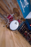 GRETSCH BROOKLYN SERIES 3 PIECE DRUM KIT SHELL SET, RED OYSTER (PRE-LOVED)
