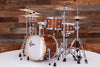 GRETSCH BROOKLYN 4 PIECE JAZZ OUTFIT DRUM KIT, SATIN MAHOGANY (PRE-LOVED)