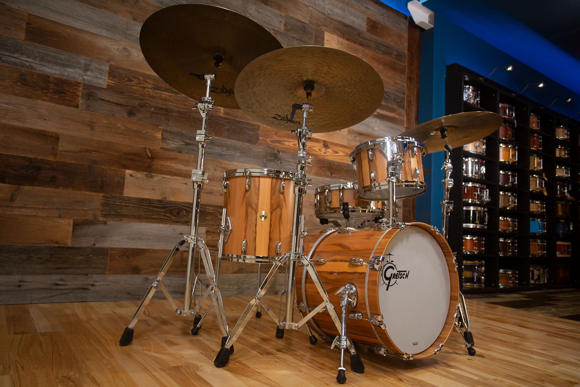 GRETSCH USA CUSTOM 4 PIECE BEBOP DRUM KIT LIMITED EDITION 1 OF 25 RE Drumazon