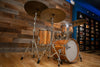 GRETSCH USA CUSTOM 4 PIECE BEBOP DRUM KIT, LIMITED EDITION 1 OF 25, RED GUM EXOTIC, GR-J484-RG