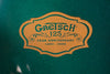 GRETSCH USA CUSTOM 125TH ANNIVERSARY PROGRESSIVE JAZZ 4 PIECE DRUM KIT, CADILLAC GREEN, GOLD HARDWARE (PRE-LOVED)