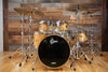 GRETSCH USA CUSTOM 5 PIECE DRUM KIT, SATIN NATURAL (PRE-LOVED)
