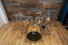 GRETSCH USA CUSTOM 5 PIECE DRUM KIT, SATIN NATURAL (PRE-LOVED)