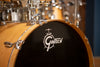 GRETSCH USA CUSTOM 5 PIECE DRUM KIT, SATIN NATURAL (PRE-LOVED)