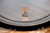 GRETSCH USA CUSTOM 50TH ANNIVERSARY 4 PIECE DRUM KIT, AQUA SATIN FLAME, SIGNED BY FRED GRETSCH (PRE-LOVED)