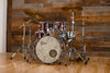 GRETSCH USA CUSTOM 70'S SSB 4 PIECE DRUM KIT, ROSEWOOD LACQUER, GREAT SIZES! (PRE-LOVED)