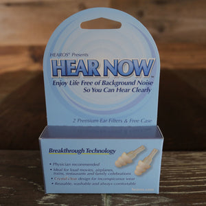 HEAROS 'HEAR NOW' EAR DEFENDERS/FILTERS