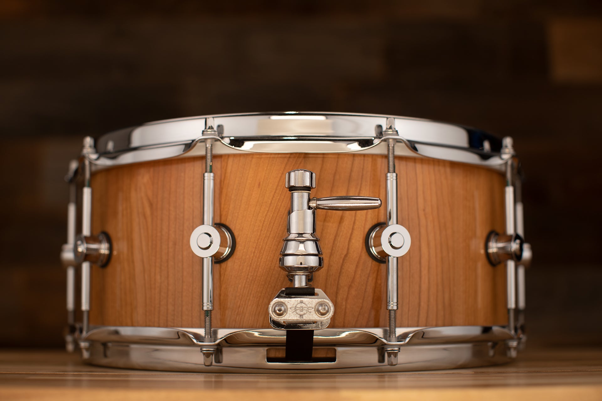 HENDRIX 14 X 6 ARCHETYPE STAVE SERIES CHERRY SNARE DRUM NATURAL CHERR Drumazon