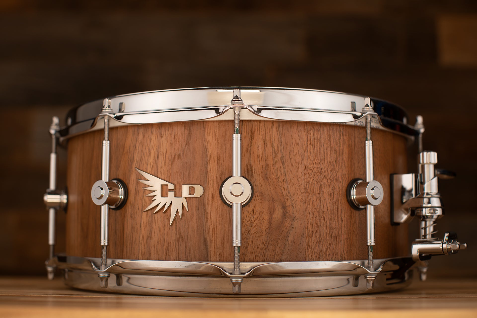 Walnut snare top