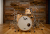 HENDRIX DRUMS ARCHETYPE SERIES ASH 3 PIECE DRUM KIT, ASH SATIN WITH WALNUT INLAY