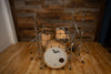 HENDRIX DRUMS ARCHETYPE SERIES ASH 3 PIECE DRUM KIT, ASH SATIN WITH WALNUT INLAY