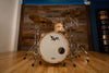 HENDRIX DRUMS ARCHETYPE SERIES ASH 3 PIECE DRUM KIT, ASH SATIN WITH WALNUT INLAY