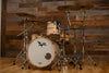 HENDRIX DRUMS ARCHETYPE SERIES ASH 3 PIECE DRUM KIT, ASH SATIN WITH WALNUT INLAY