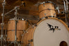 HENDRIX DRUMS ARCHETYPE SERIES ASH 3 PIECE DRUM KIT, ASH SATIN WITH WALNUT INLAY