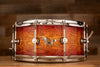 HENDRIX 14 X 6.5 LIMITED EDITION TAMO ASH / WALNUT SNARE DRUM, SUNBURST HIGH GLOSS