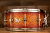 HENDRIX 14 X 6.5 LIMITED EDITION TAMO ASH / WALNUT SNARE DRUM, SUNBURST HIGH GLOSS