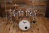 HENDRIX DRUMS PERFECT PLY BLACK WALNUT 5 PIECE DRUM KIT, NATURAL SATIN