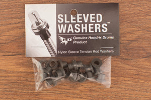 HENDRIX DRUMS GREY NYLON SLEEVED WASHERS FOR TENSION RODS, 20 PACK