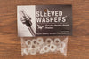HENDRIX DRUMS WHITE NYLON SLEEVED WASHERS FOR TENSION RODS, 20 PACK